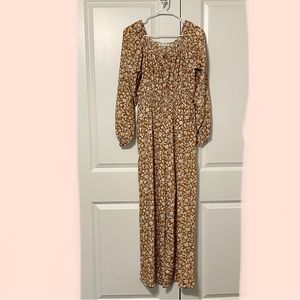 Ivy City Floral Wide Leg Jumpsuit